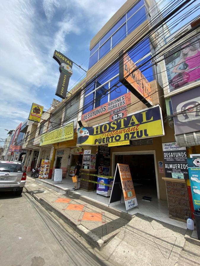 Hostal Puerto Azul Manta Exterior foto